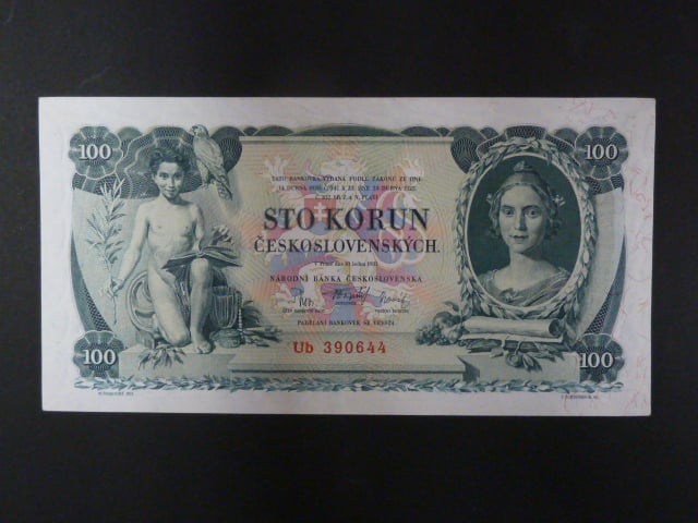 100 Kč 10.1.1931, serie Ub, II.vydání