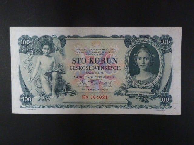100 Kč 10.1.1931, serie Kb, II.vydání