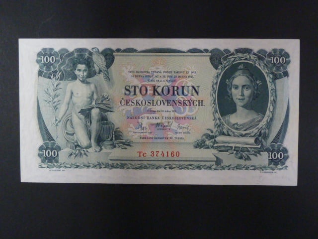 100 Kč 10.1.1931 serie Tc, III.vydání