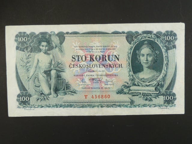 100 Kč 10.1.1931 serie T, I.vydání