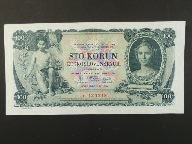 100 Kč 10.1.1931 serie Jc, III.vydání