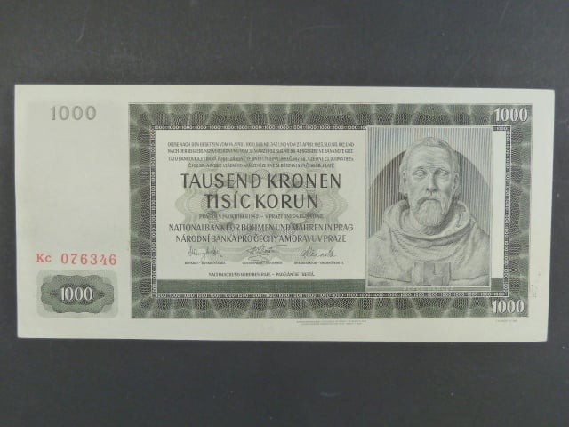 1000 K 24.10.1942 série Kc, III. vydání