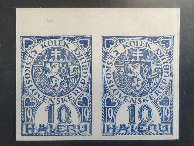 10 h kolek 1919 ve 2-pásce s lepem