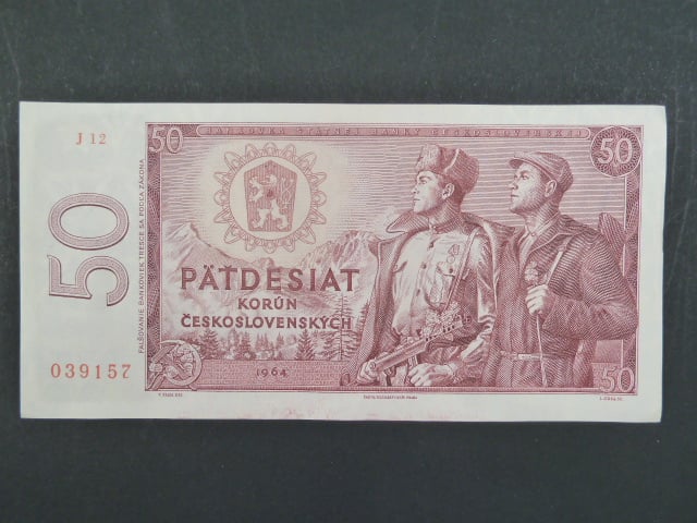 50 Kčs 1964 s. J 12
