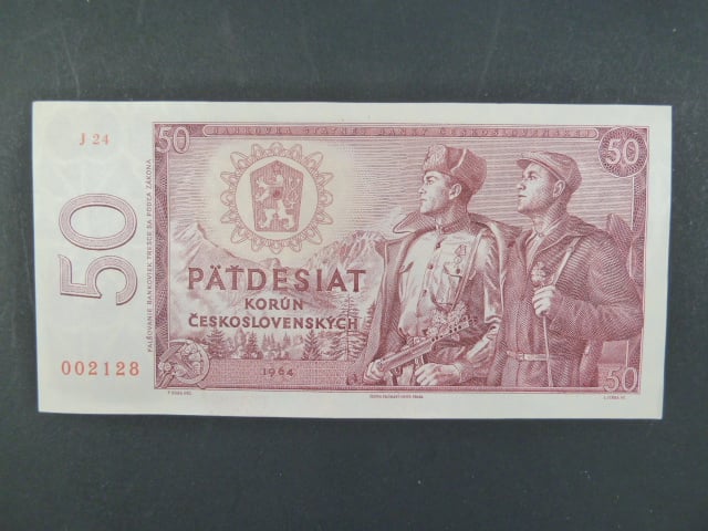 50 Kčs 1964 s. J 24