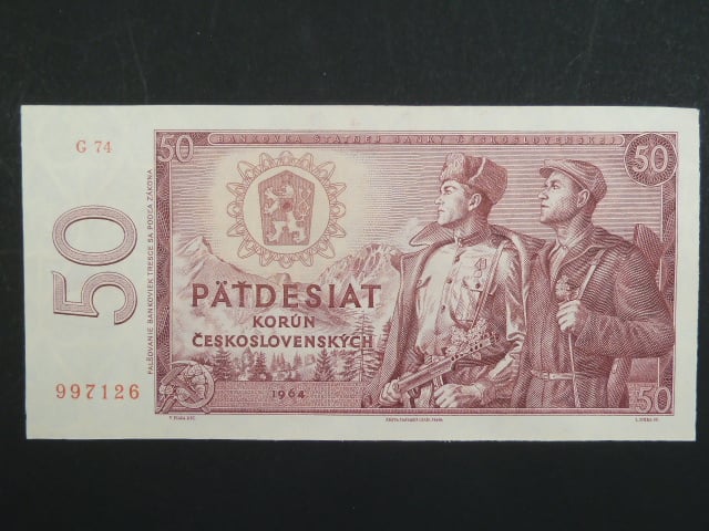 50 Kčs 1964 s. G 74