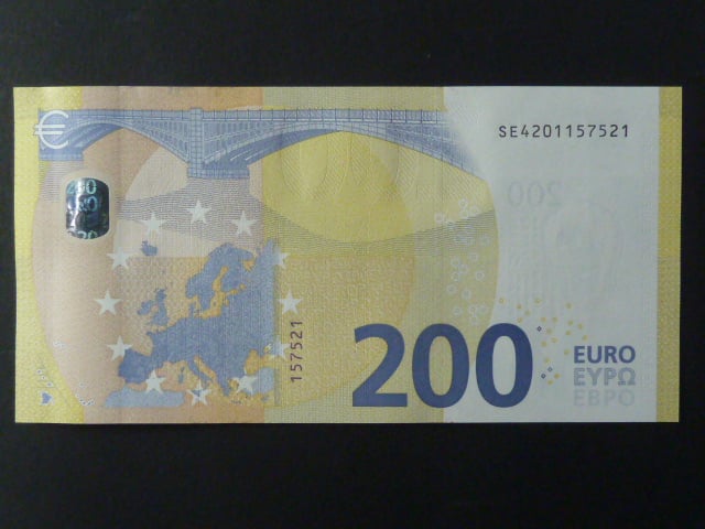 200 Euro 2019 s.SE, Itálie podpis Mario Draghi, S005
