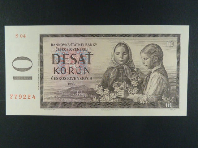 10 Kčs 1960 s. S 04