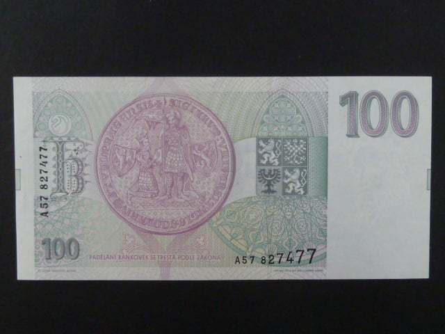 100 Kc 1993 s. A 57, Baj. CZ 5