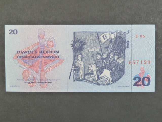 20 Kčs 1970 s.F 06