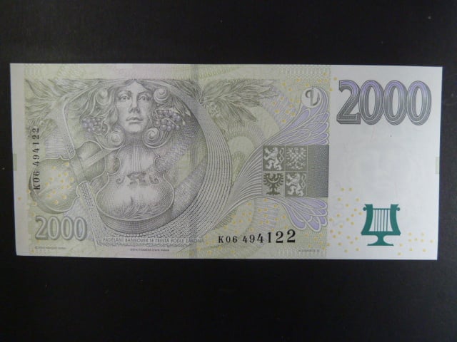 2000 Kč 2007 série K 06