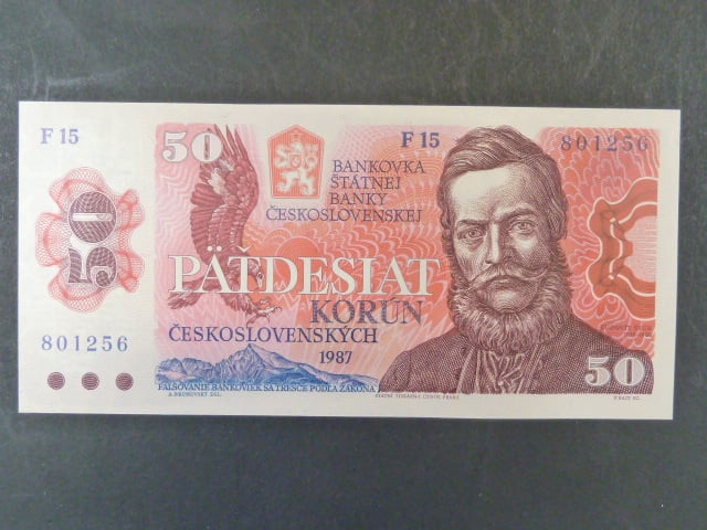 50 Kčs 1987 s. F 15