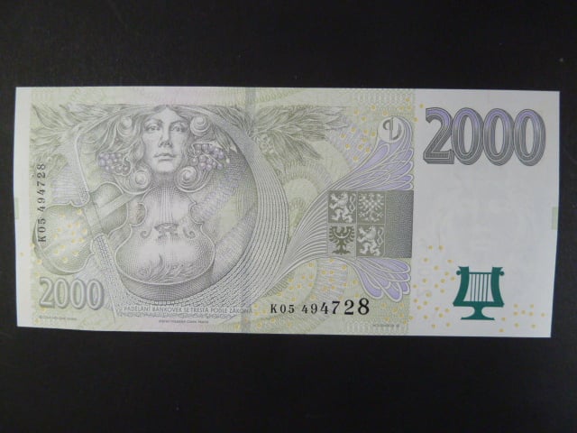 2000 Kč 2007 série K 05