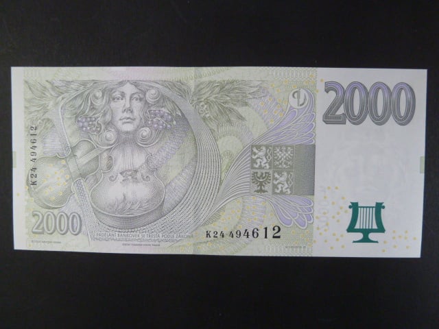 2000 Kč 2007 série K 24