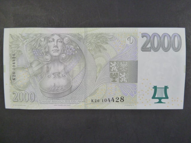 2000 Kč 2007 série K 26