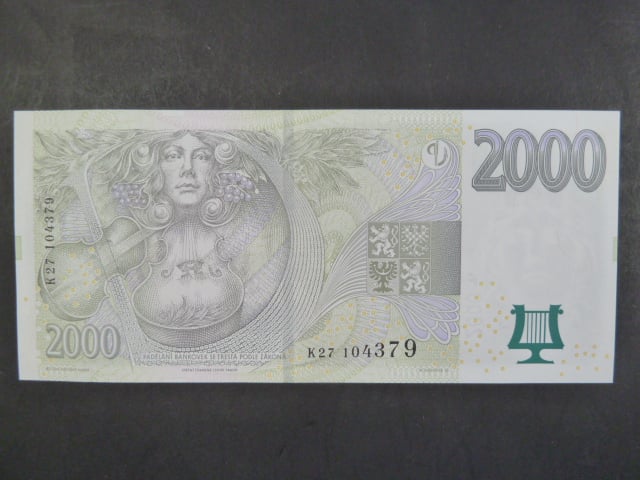 2000 Kč 2007 série K 27
