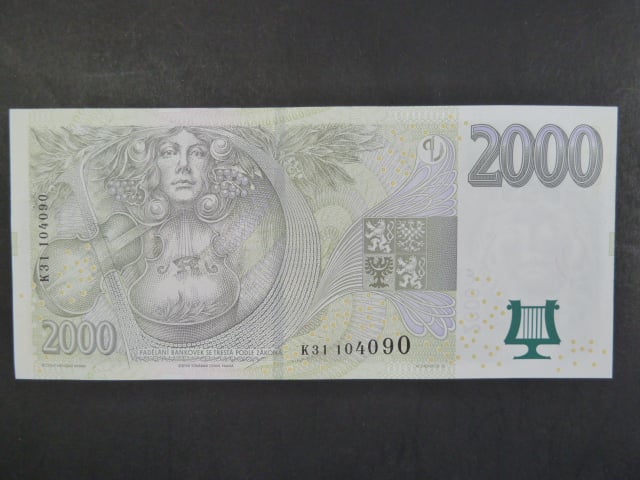 2000 Kč 2007 série K 31