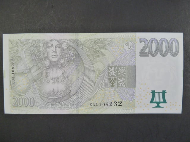 2000 Kč 2007 série K 35