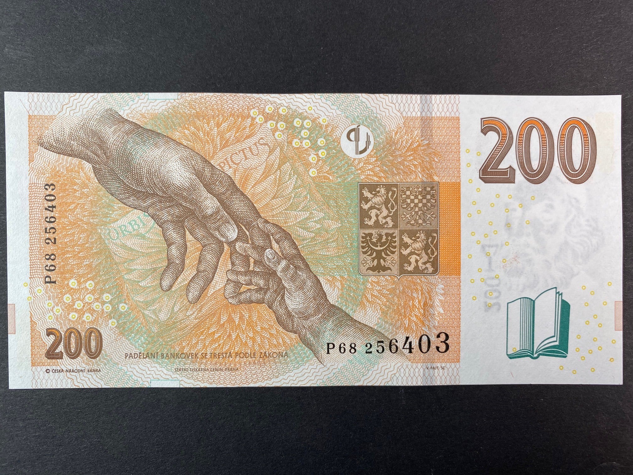 200 Kč 1998 s. P 68