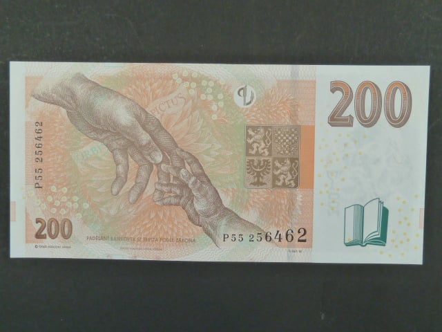 200 Kč 1998 s. P 55