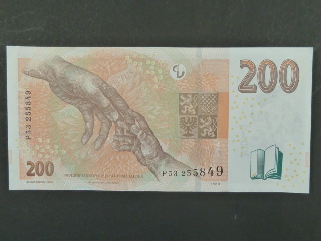 200 Kč 1998 s. P 53