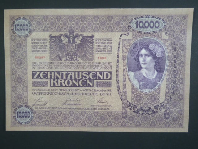 10 000 K 2.11.1918 série 1006, Pi. 25