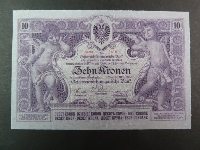 10 K 1900, oboustranná