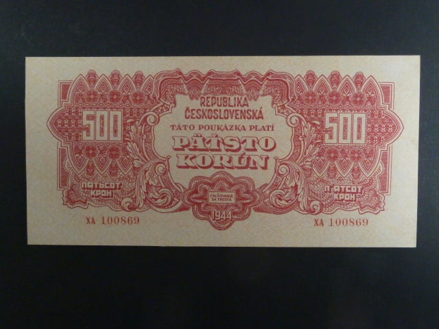 500 K 1944 série XA, Ba. 60, Pi. 49a