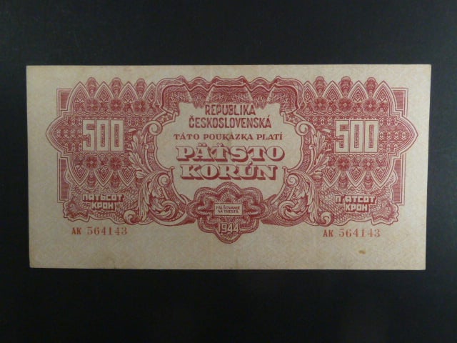 500 K 1944 série AK, Ba. 60, Pi. 49a