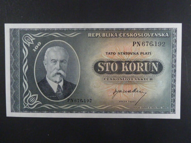 100 Kčs 1945 série PN
