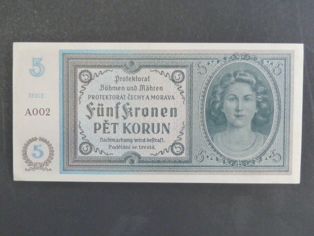 5 K 1940, série A 002