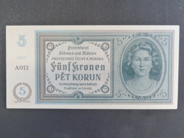 5 K 1940, série A 013
