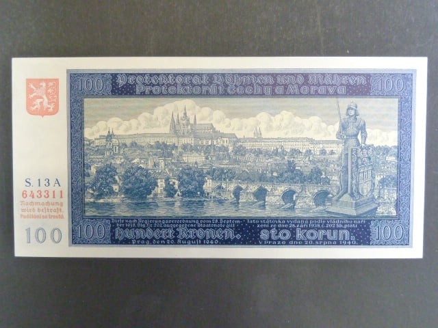 100 K 1940, série 13 A I. vydání