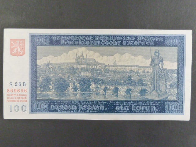 100 K 1940, série 26 B I. vydání