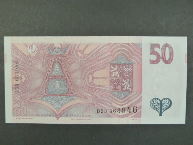 50 Kč 1997 série D 53
