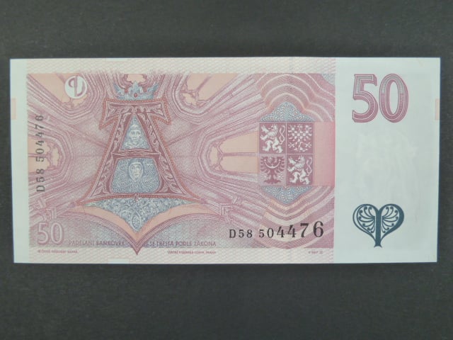 50 Kč 1997 série D 58