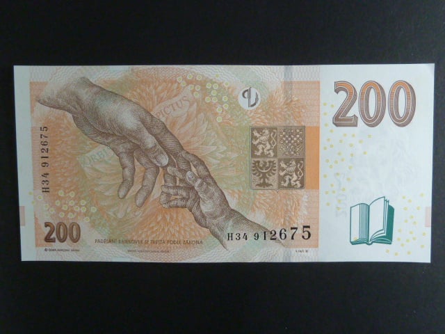 200 Kč 2018 série H 34
