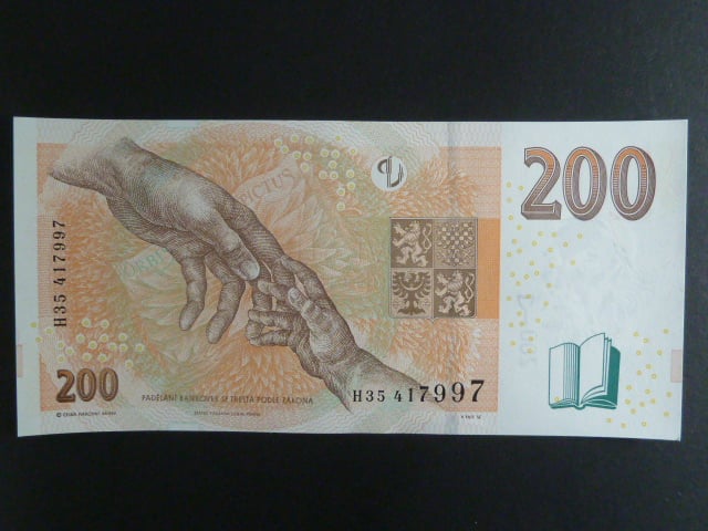 200 Kč 2018 série H 35