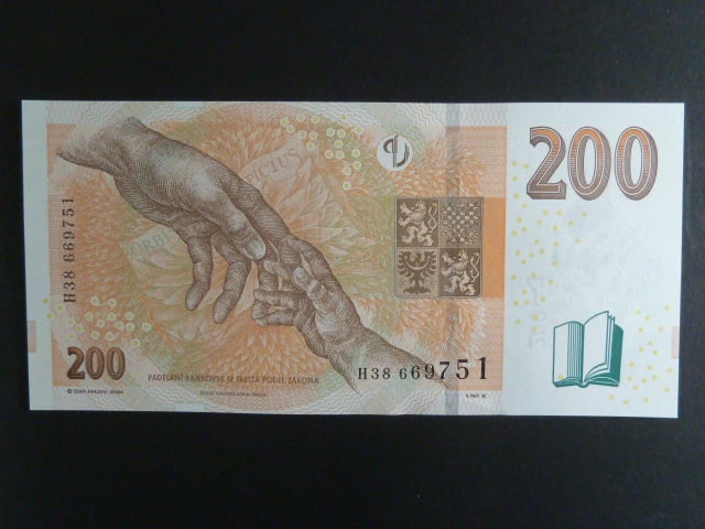200 Kč 2018 série H 38