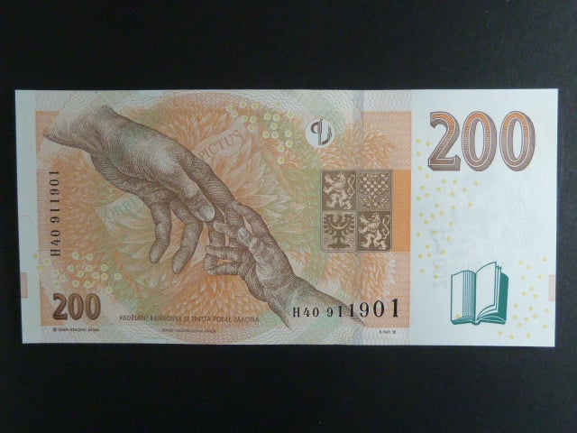 200 Kč 2018 série H 40