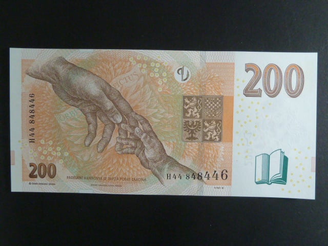 200 Kč 2018 série H 44