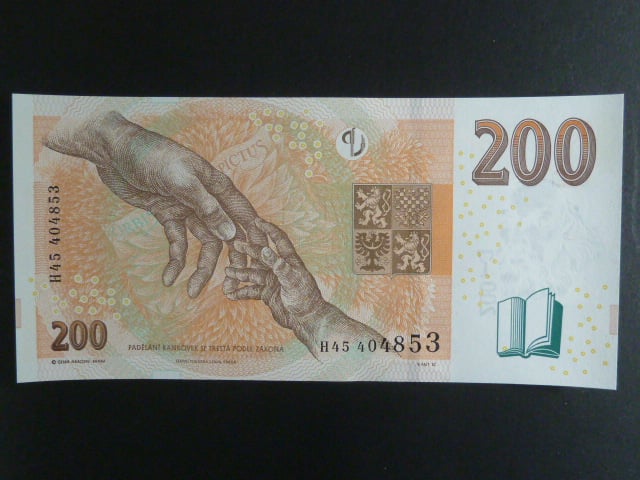 200 Kč 2018 série H 45