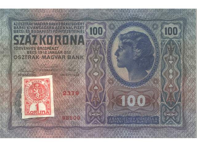 100 K 2.1.1912, Kolkovaná