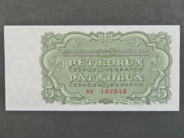 5 Kčs 1961 série BN