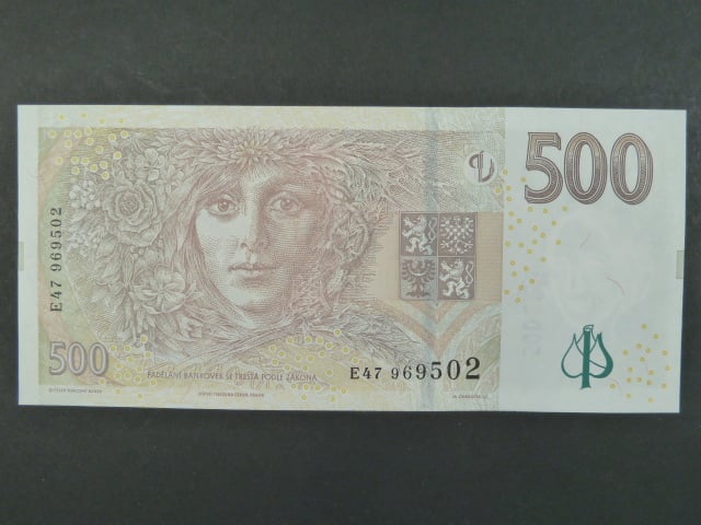 500 Kč 2009 série E 47