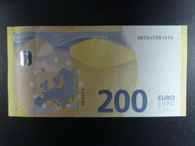 200 Euro 2019 s.SB, Itálie podpis Mario Draghi, S005