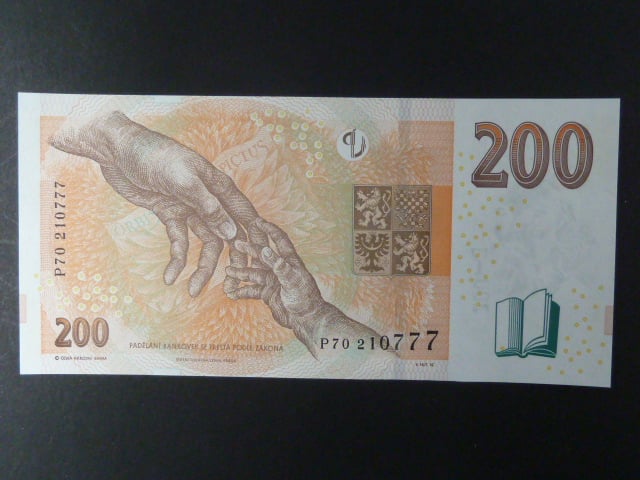 200 Kč 2018 série P 70