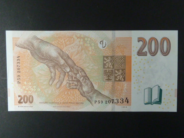 200 Kč 2018 série P 59