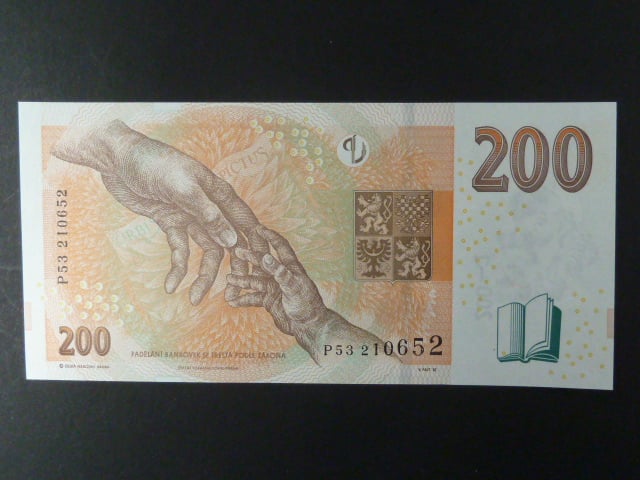 200 Kč 2018 série P 53