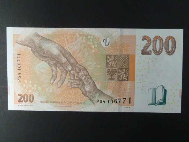 200 Kč 2018 série P 54